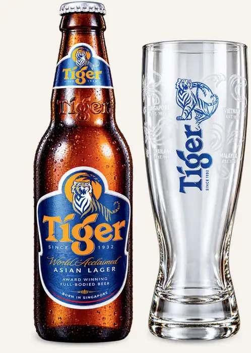 84. Tiger Bier 0,33 l