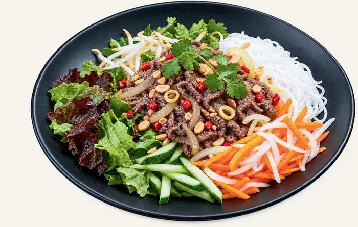 12C. Bún bò xào sả ớt