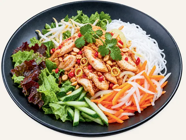 12B. Bún gà xào sả ớt