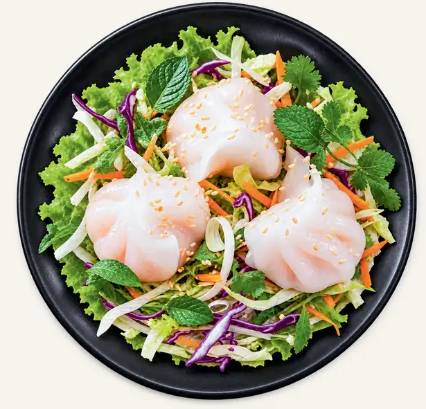 04A. Gedämpfte Teigtaschen · Há cảo hấp – Tofu